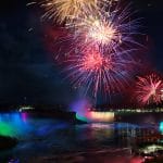 Fireworks over the Falls