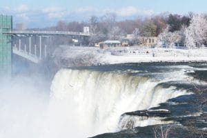 The Falls in Winter