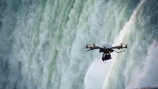 Drone Photography of Niagara Falls