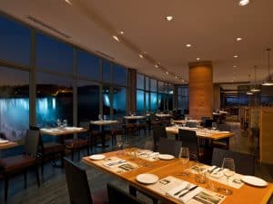 Fallsview dining at Windows by Jamie Kennedy for a romantic Valentine's Day in Niagara Falls.